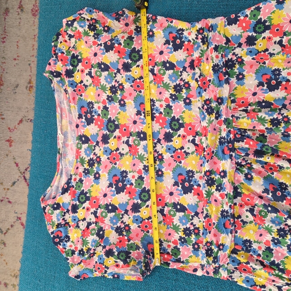 Boden Amelie Dress - Women's Size 20/22L Summer Floral Multicolor Dress - Picture 6 of 6